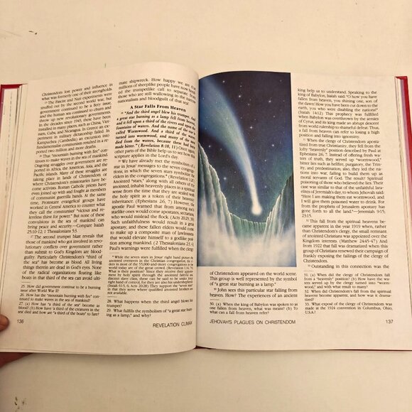 Revelation It's Grand Climax At Hand Vintage Hardcover Watchtower Bible 1988 - Picture 6 of 8